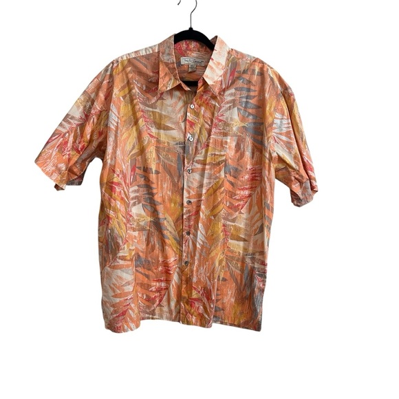 Tori Richard Other - Tori Richard Multicolored Hawaiian Print Button Up 100% Cotton Men Shirt Size XL